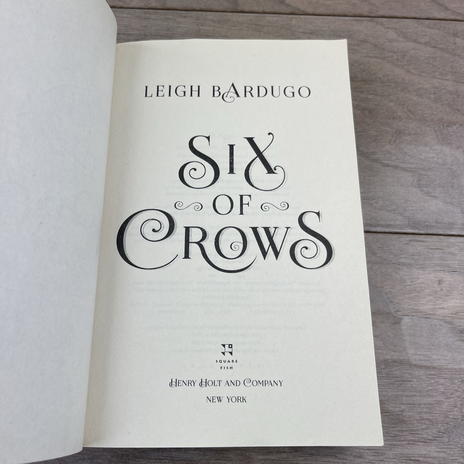 The Six Of Crows Duology Paperback Set Leigh Bardugo Square Fish 1st Edition