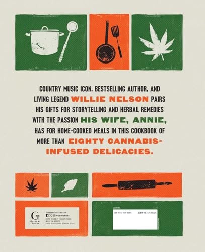 Willie and Annie Nelson’s Cannabis Cookbook: Mouthwatering Recipes and the High-