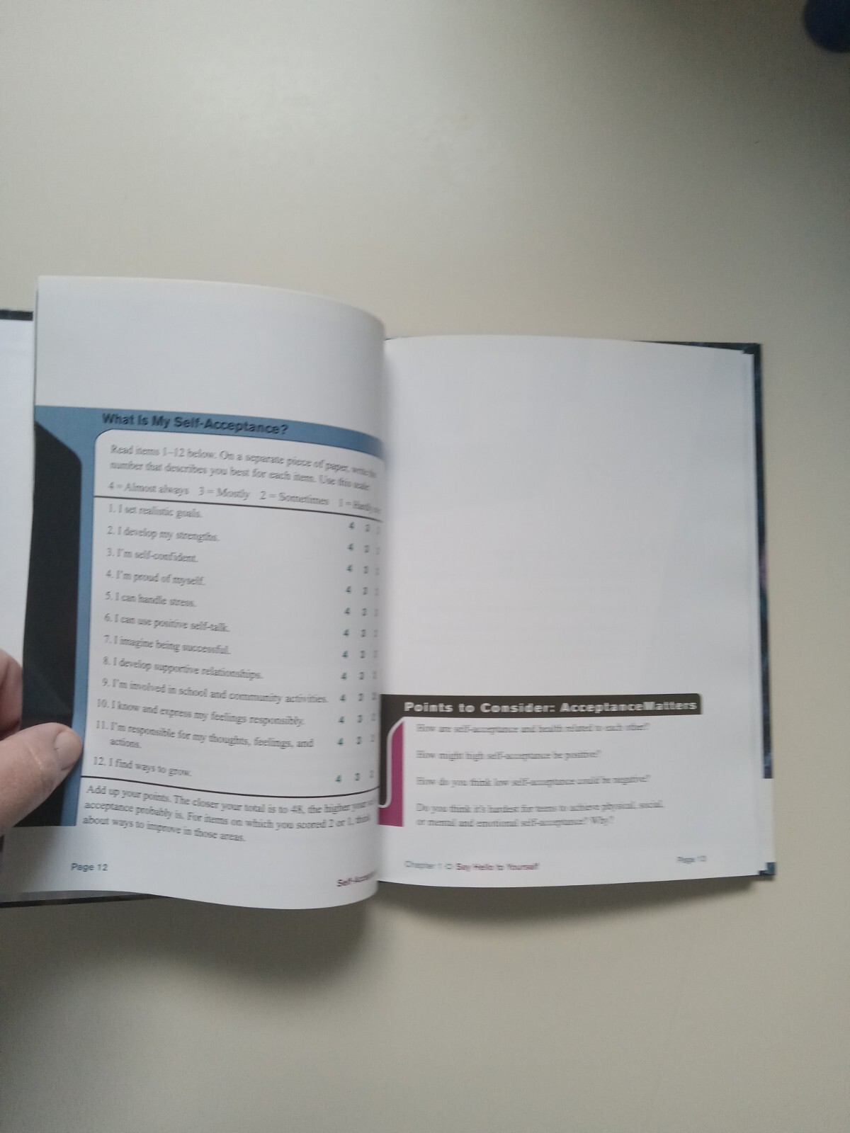 Self-Acceptance : Building Confidence by Not Available 2001 Hardcover EX-LIBRARY