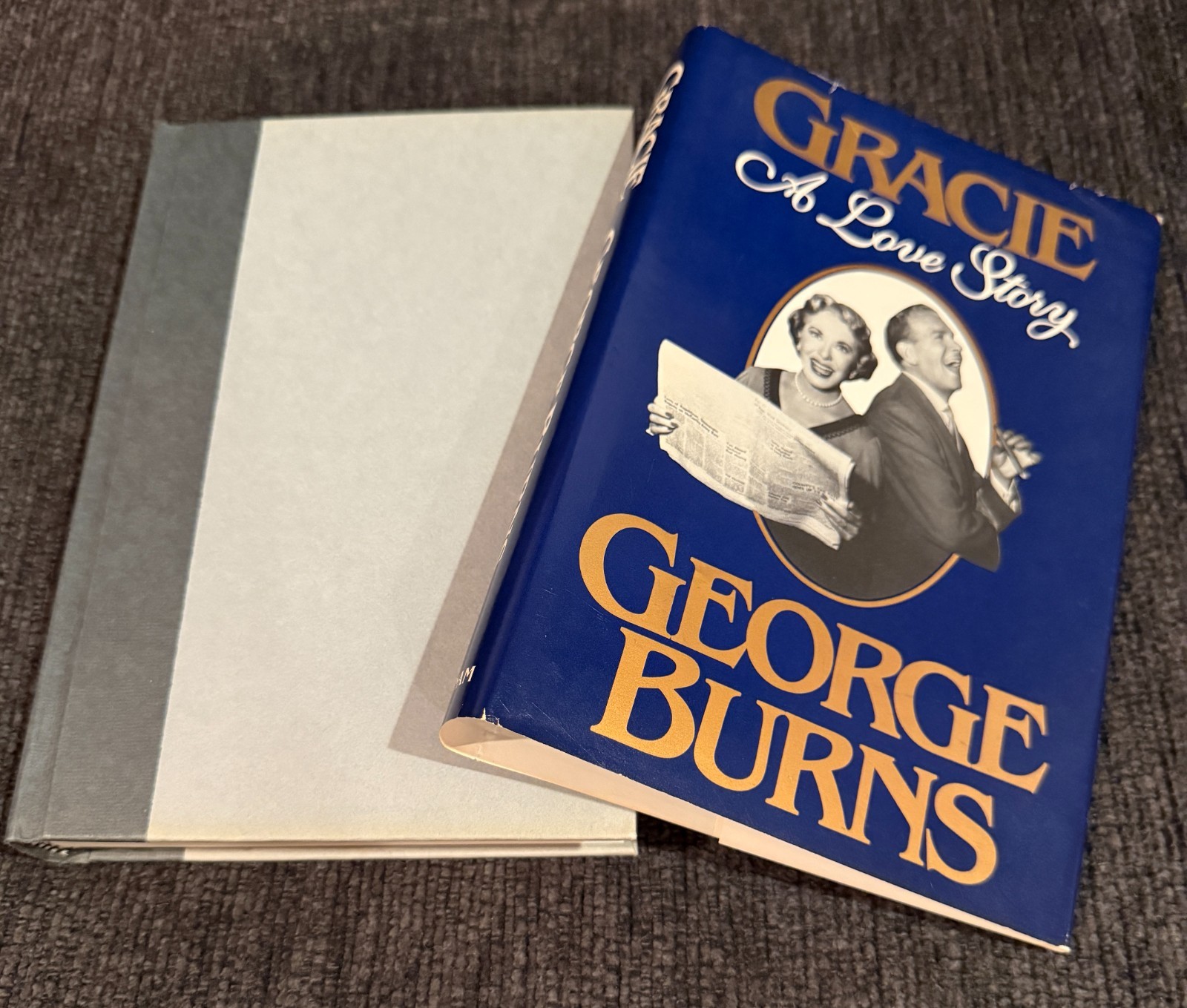 Gracie: A Love Story by George Burns 1988 1st Edition Hardcover
