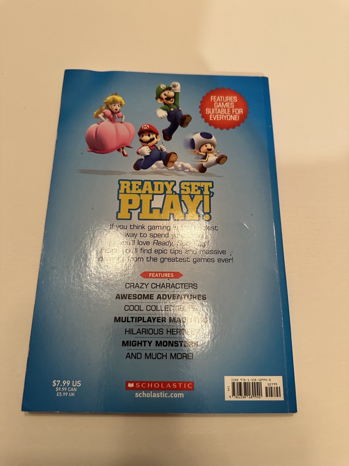 Ready, Set, Play – Game On Paperback, 9781338189940, Scholastic Book