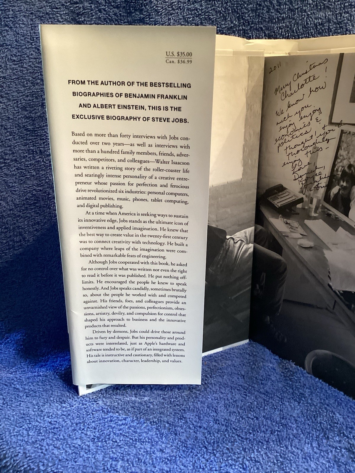 Steve Jobs By Walter Isaacson Published By Simon & Schuster 2011. 630 Pages
