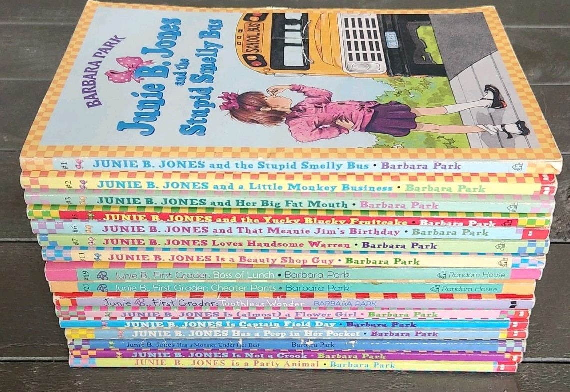 Lot of 16 Vintage 1990s-2000s Junie B. Jones By Barbara Park Softcover Books