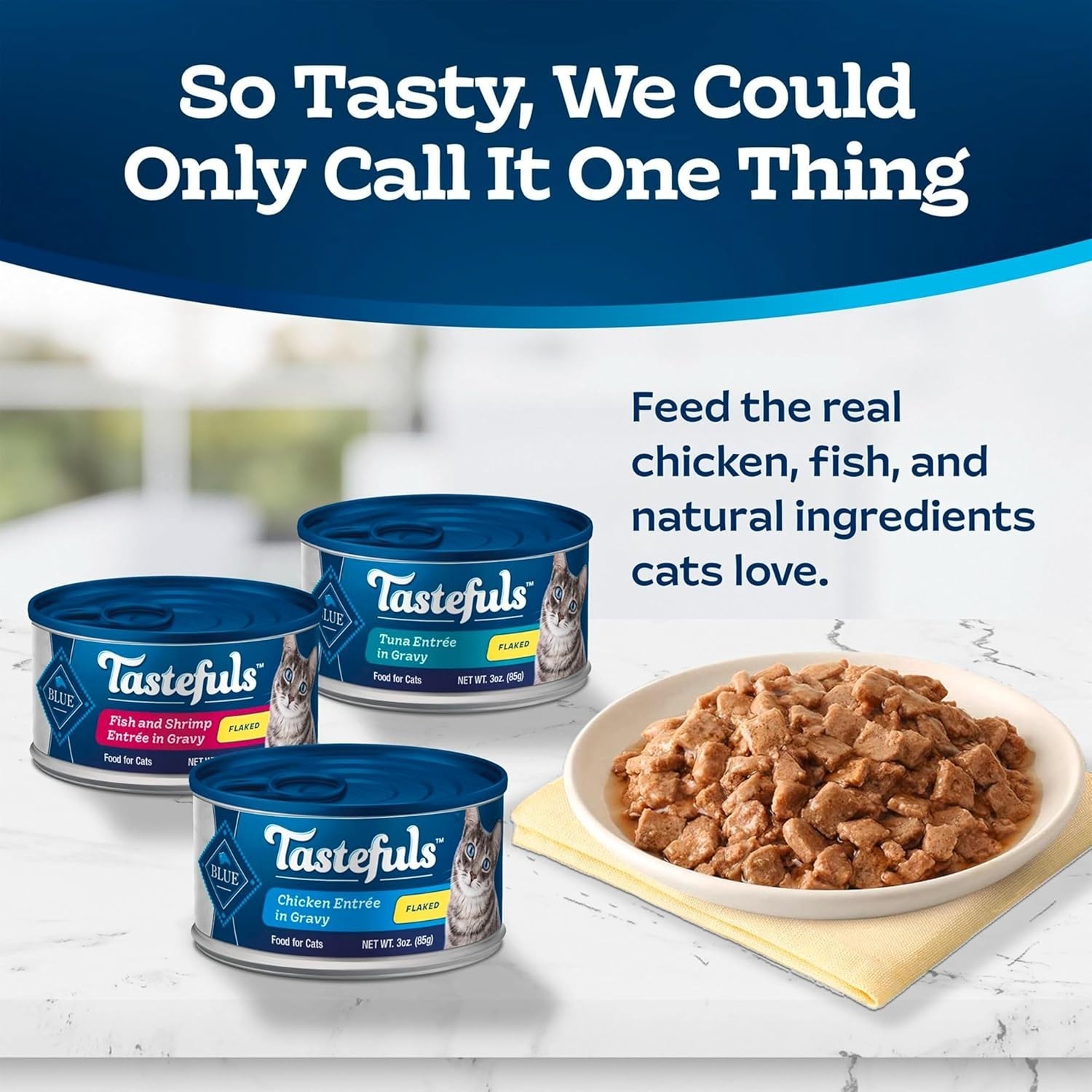Blue Buffalo Wet Food – 12 pack Made with Natural Ingredients 3-oz Cans