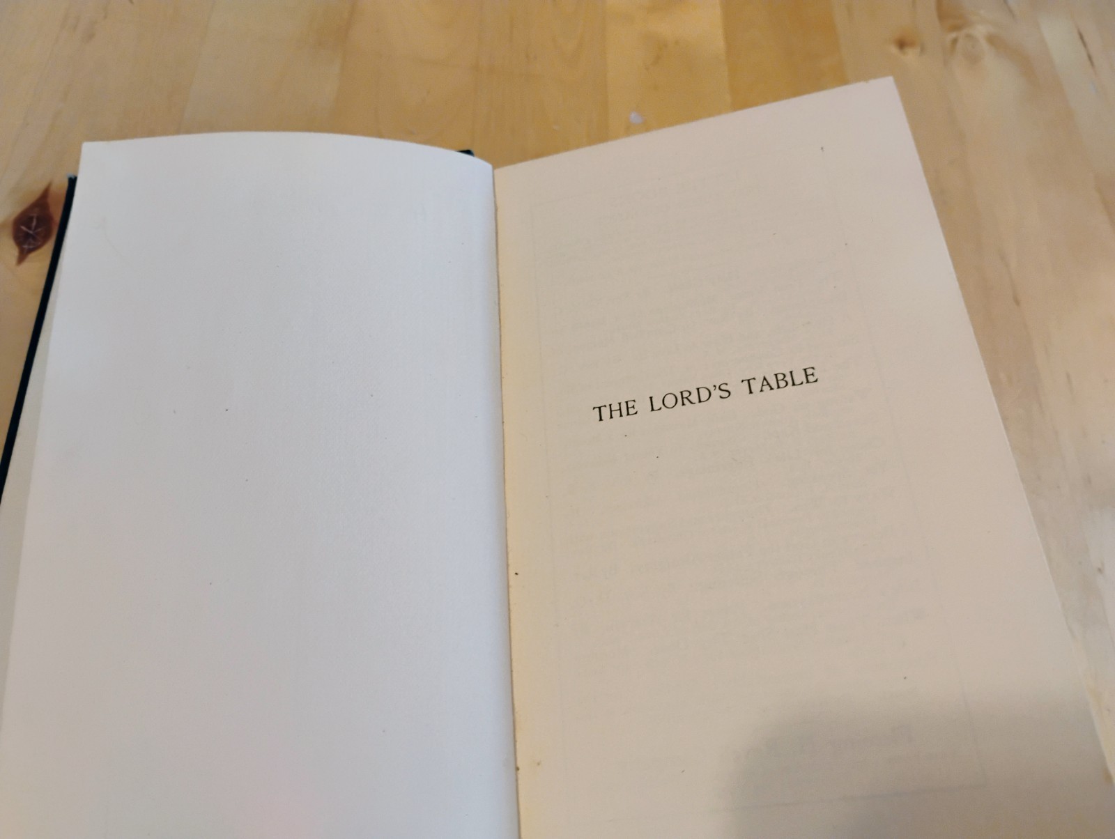 The Lord’s Table Andrew Murray RARE Hardback Antique book 1897 Revell Christian