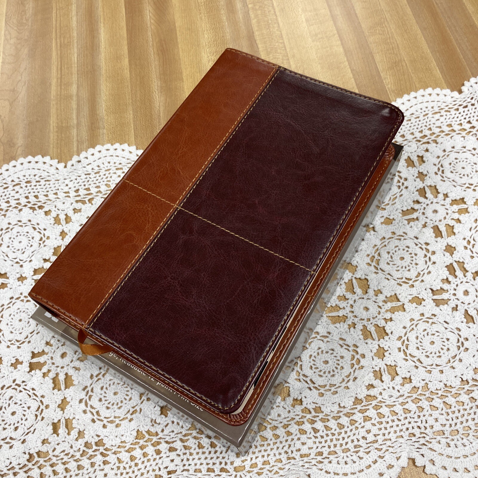 NIV Large print Reference Bible – 12 point font – Red letter – Thumb-indexed