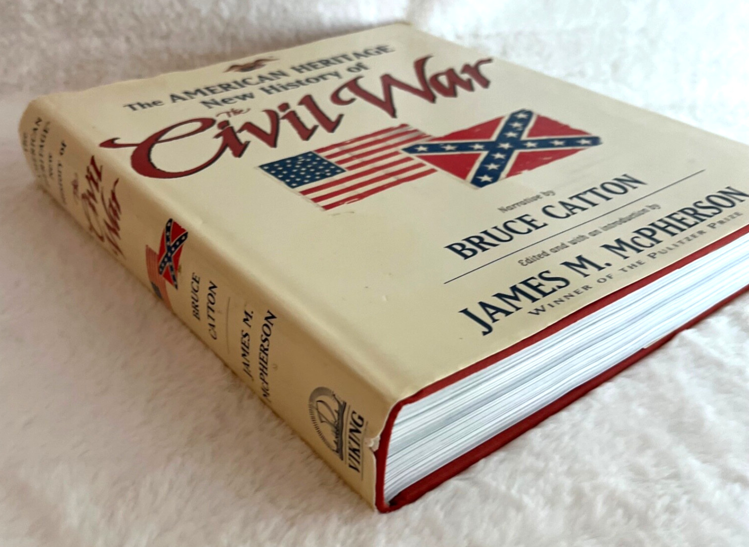 The American Heritage New History of The Civil War HCDJ Vintage Bruce Catton