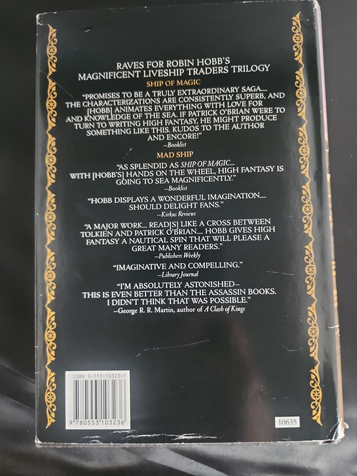 Ship of Destiny (Liveship Traders, Book 3) VG Clean HC VG DJ Book Club Ed