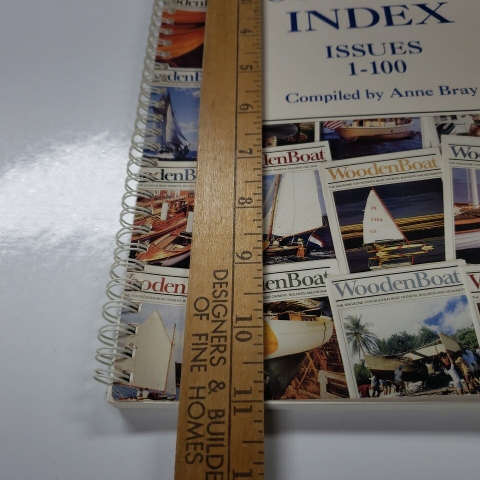 The Wooden Boat Index 1- 100 Compiled By Anne Bray Wooden Boat Publications 1991