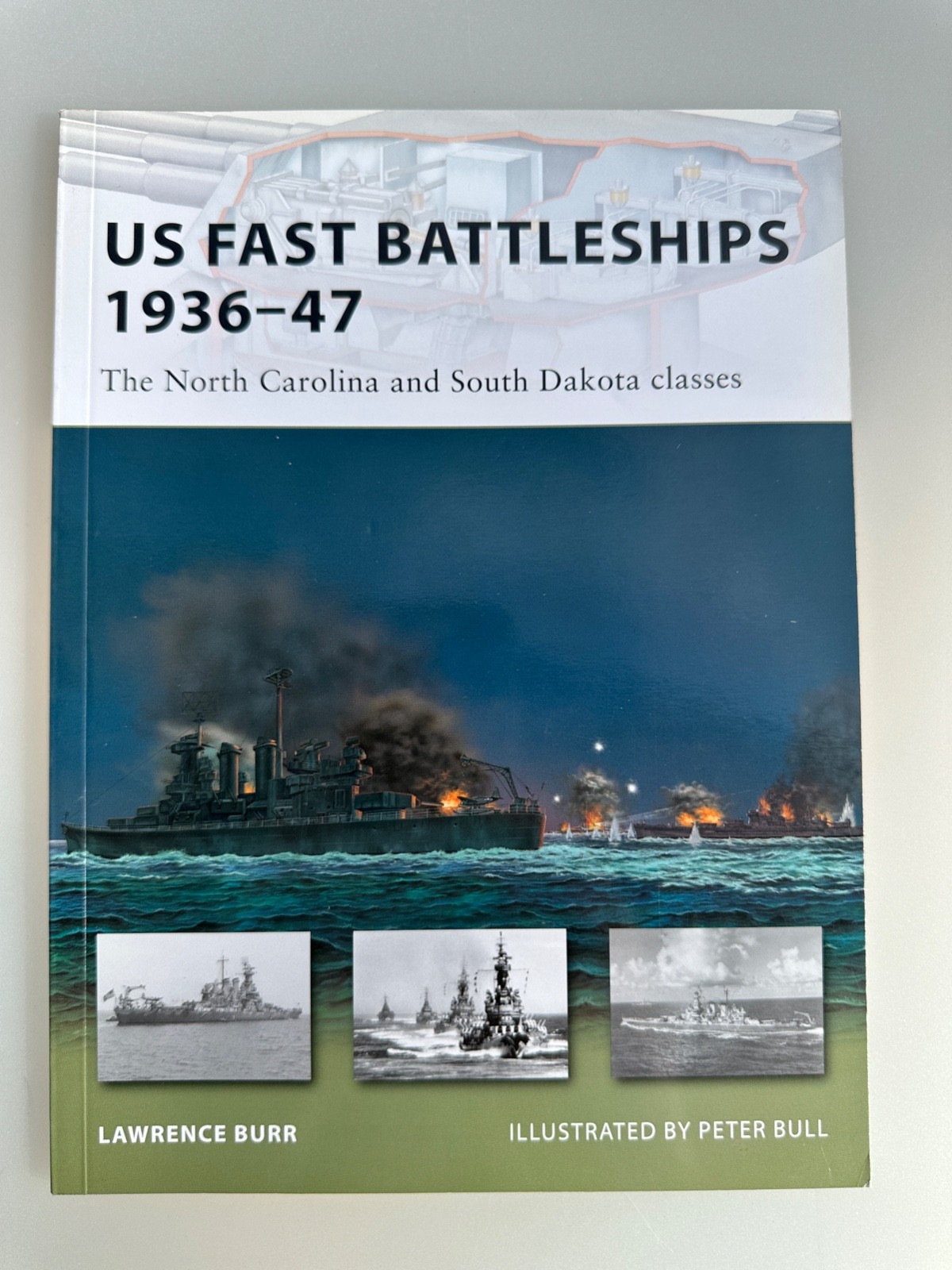 US Fast Battleships 1936-47 by Lawrence Burr Osprey Paperback