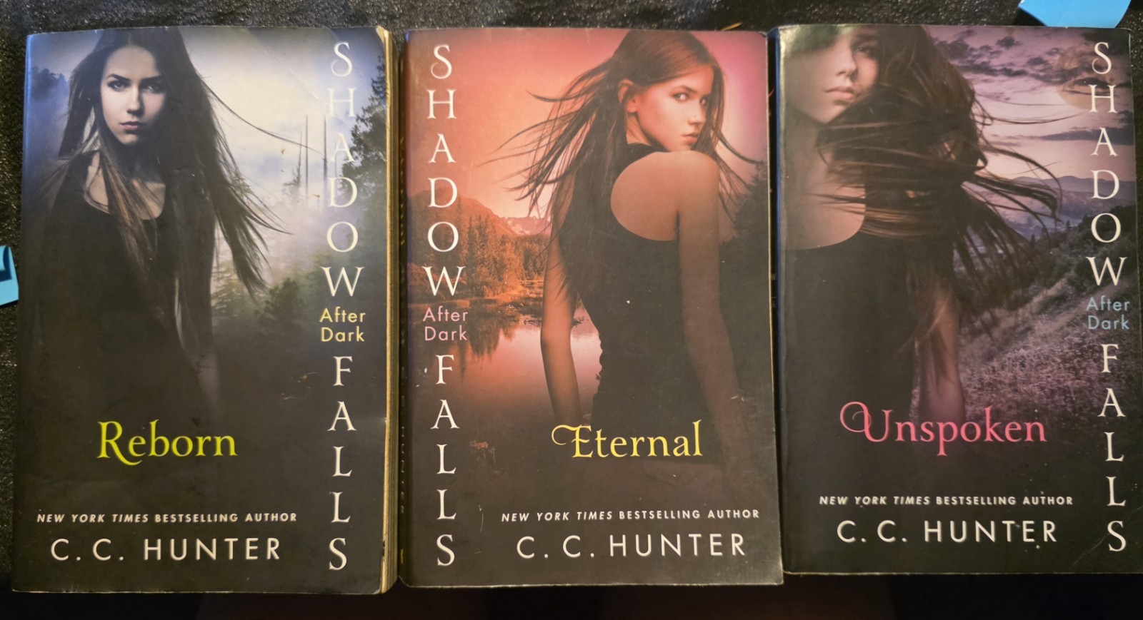 Shadow Falls After Dark Series Lot of 3 Paperback Set 1-3 YA Fantasy Novels