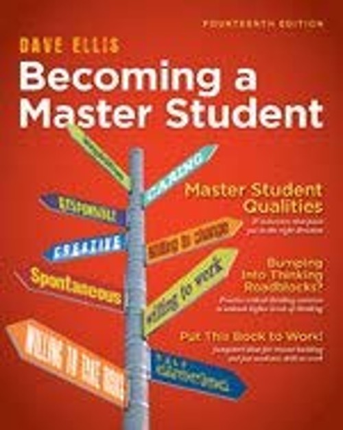 Becoming a Master Student Ellis