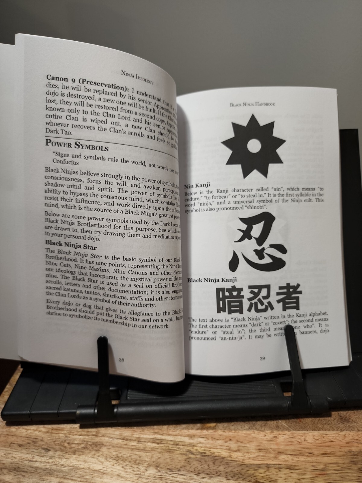 Black Ninja Handbook: Black Brotherhood Training Manual
