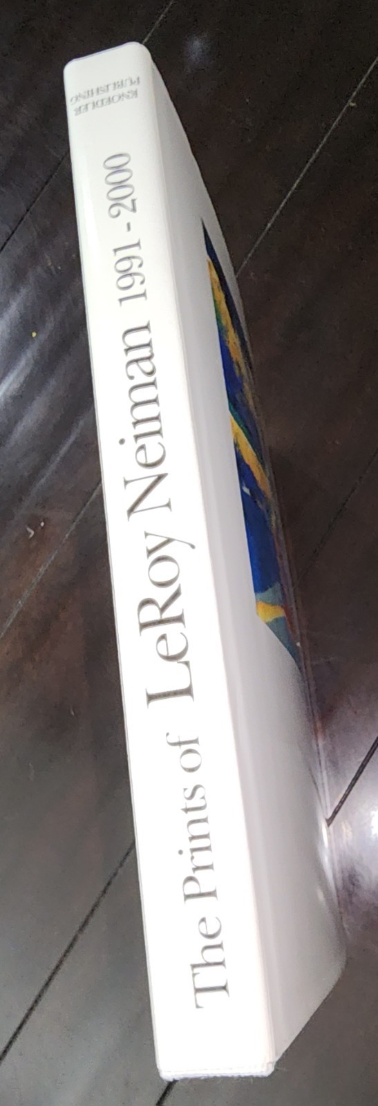 The Prints Of Leroy Neiman 1991-2000 Large Format Book Signed 200 Pages