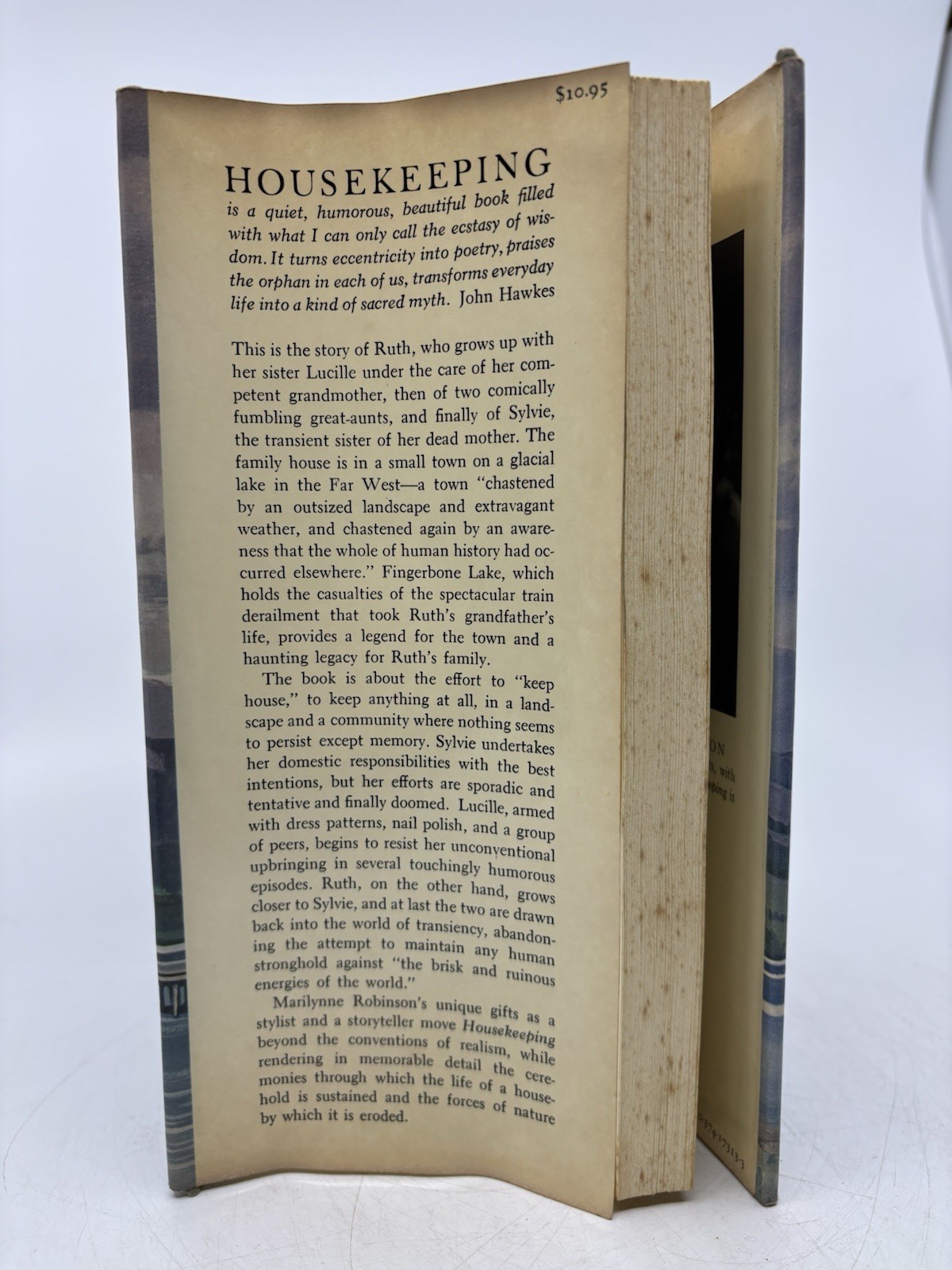HOUSEKEEPING by Marilynn Robinson First Edition 1st Printing Author of Gilead