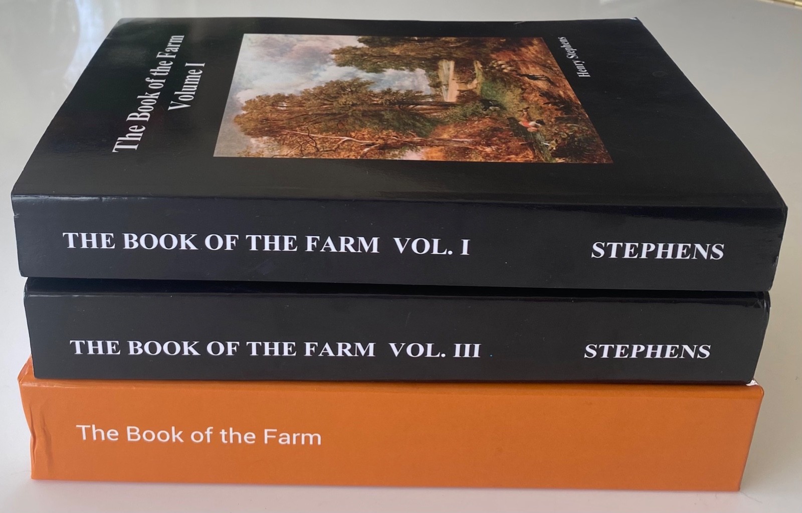 The Book of the Farm by Henry Stephens : Three Volumes : EXCELLENT