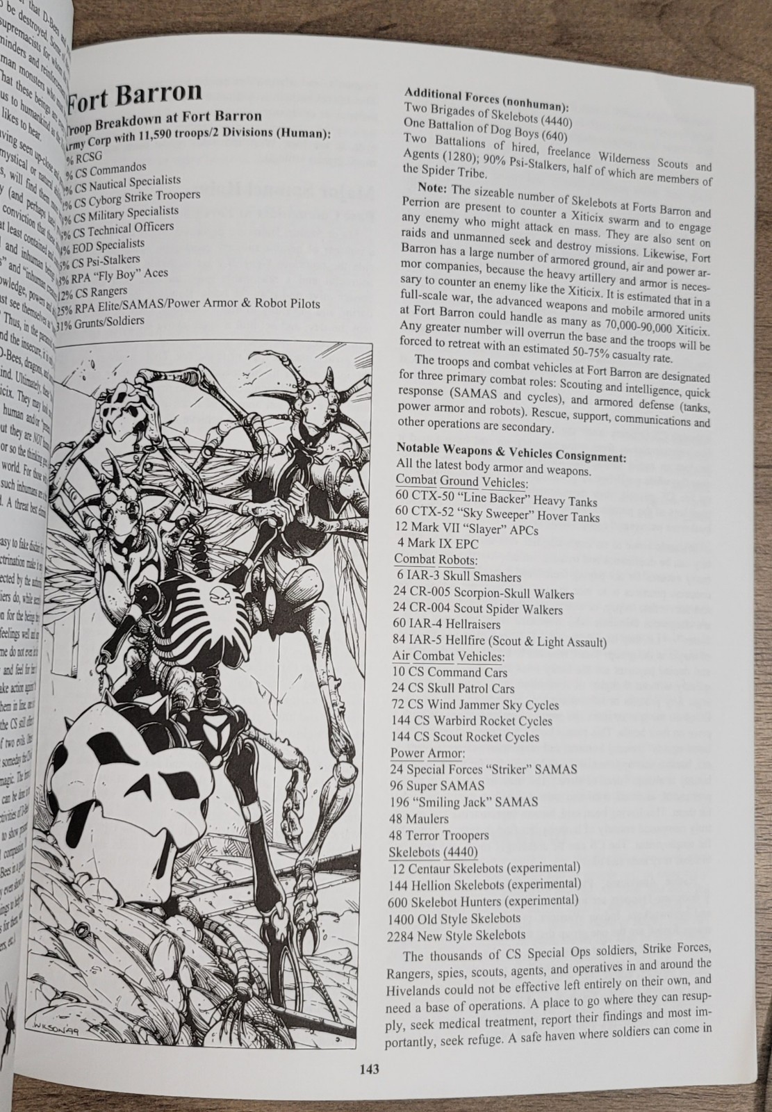XITICIK INVASION. Rifts Work Book 23. Palladium Books. Cat. No. 838