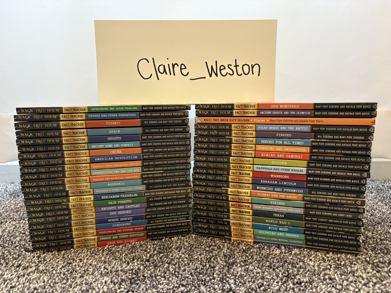 New Magic Tree House Fact Tracker Series Collection 44 Books | Fast Shipping!