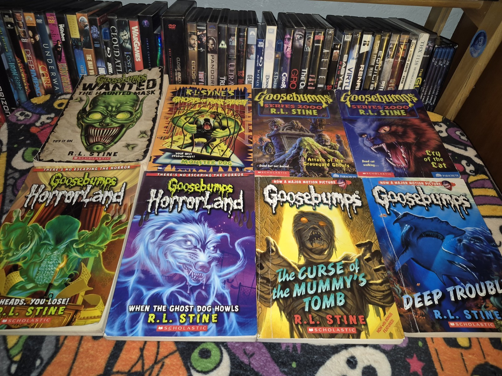 Goosebumps R.L Stine Apple Fiction Lot of 32 Scholastic Books Vintage 90s-2000s