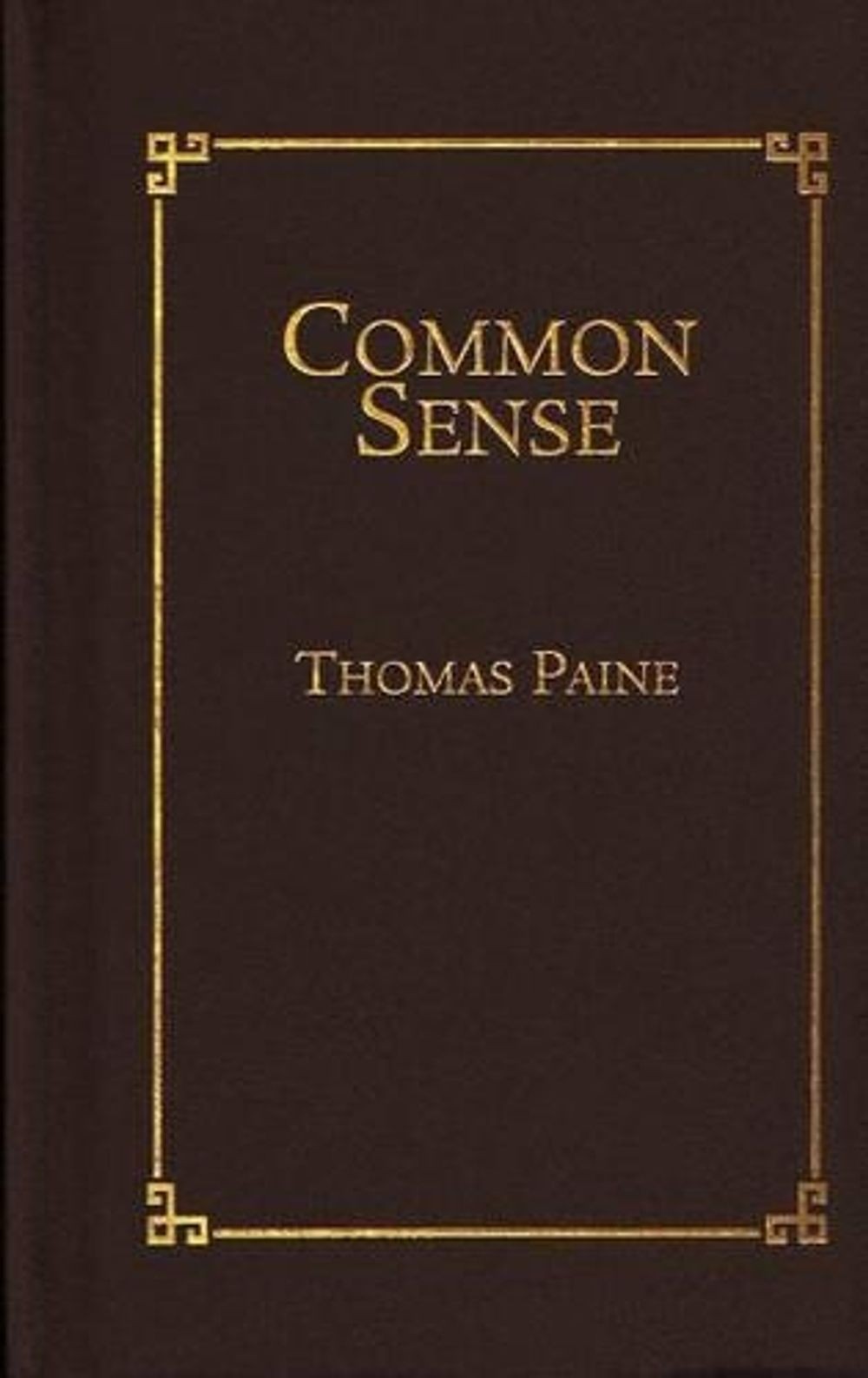 Common Sense by Thomas Paine (English) Hardcover Book