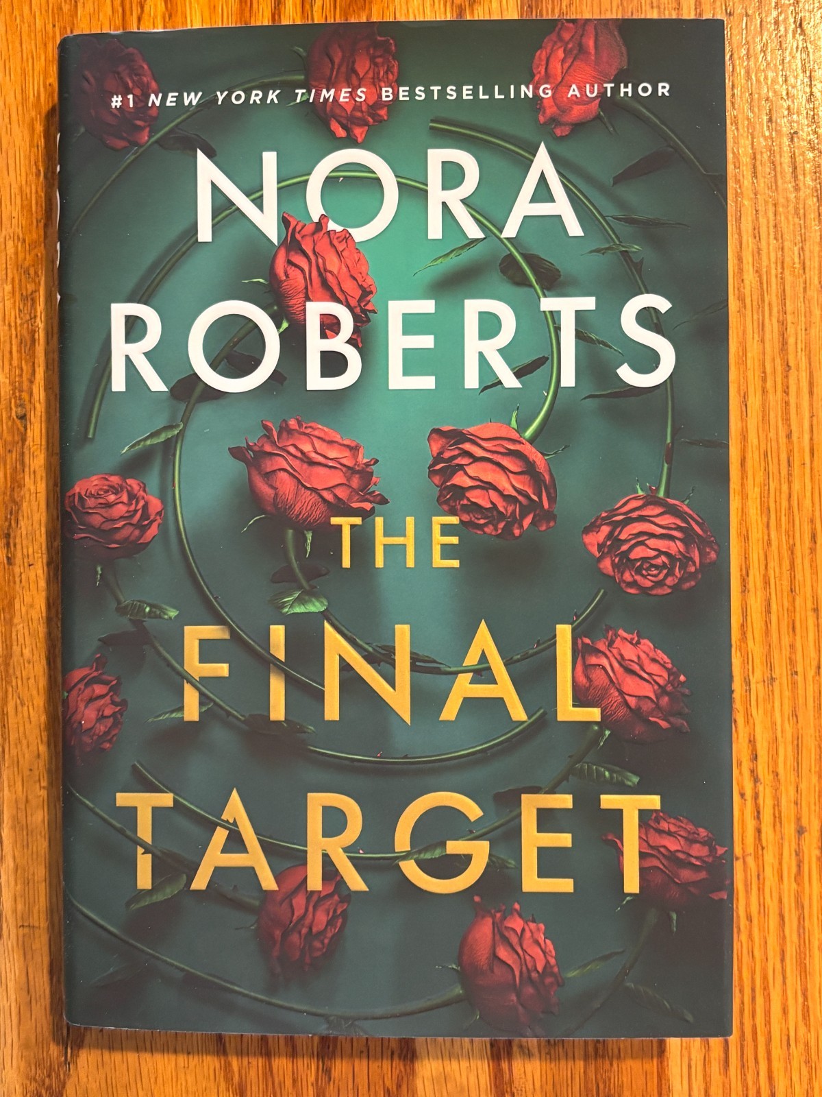 THE FINAL TARGET Nora Roberts First Edition hardcover