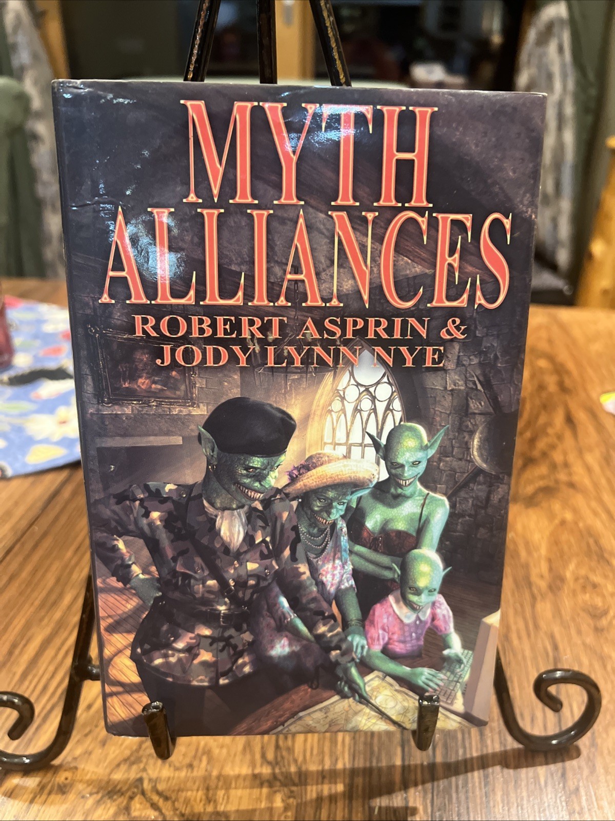 Myth Alliances by Jody Lynn Nye and Robert L. Asprin (2004, Hardcover)