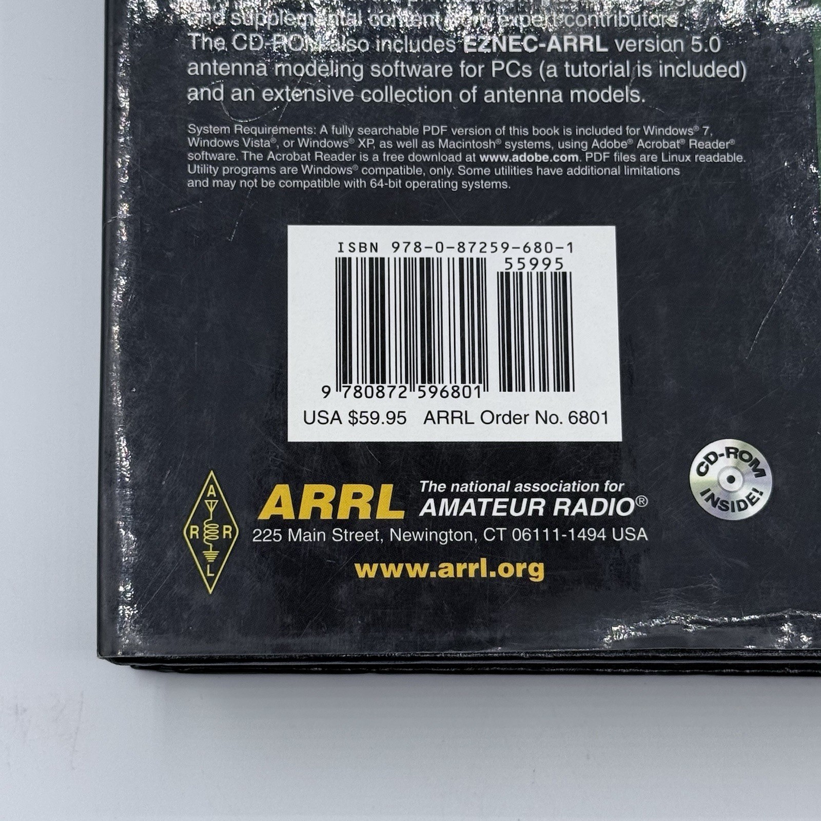 2012 Antenna Book 22nd Ed Hardcover AARL For Radio Communications , With CD.