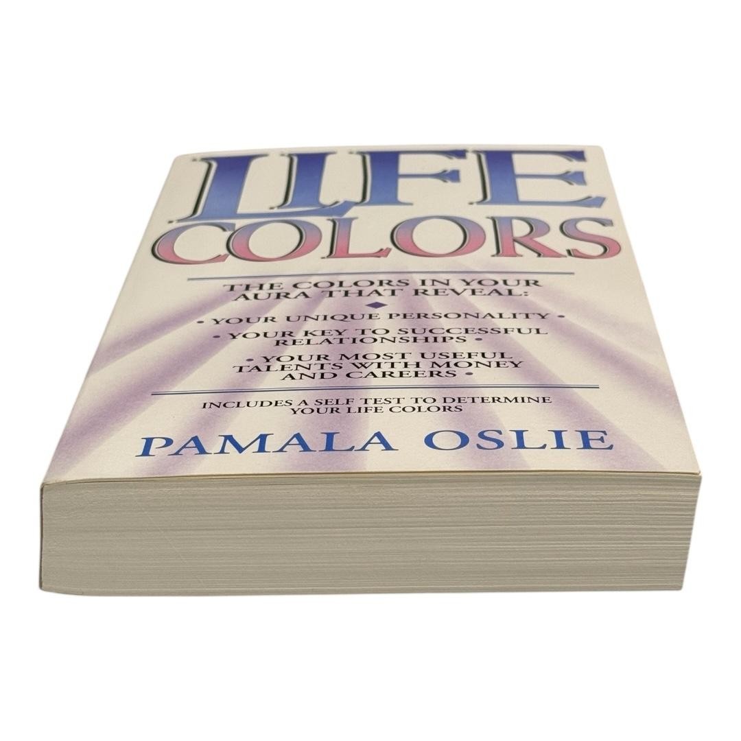Vintage 1991 Life Colors Pamala Oslie Paperback New World Library Aura Guide