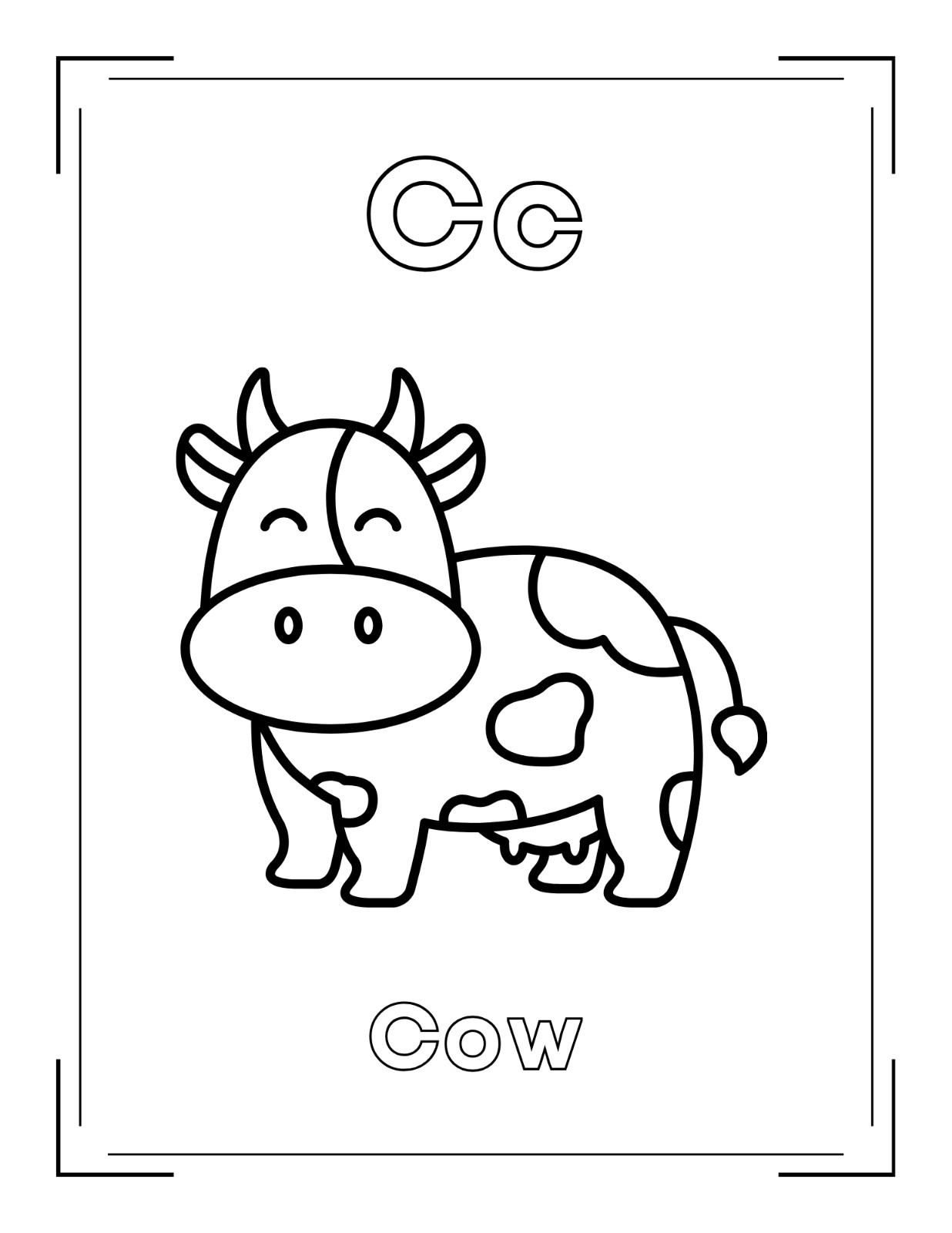 DIGITAL CONTENT – Coloring Book for Children 120 Pages*PRINTING REQ’D*