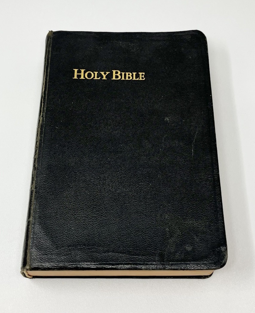 Holy Bible 1944 WW2 Era Concordance National Bible Press Large Print W/ Inserts
