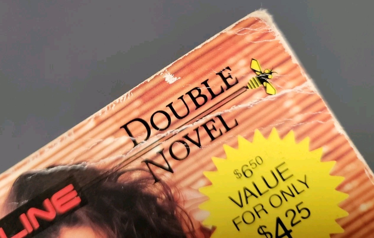 Lot of 4 1980’s Vtg Paperback Beeline Double Novels SC