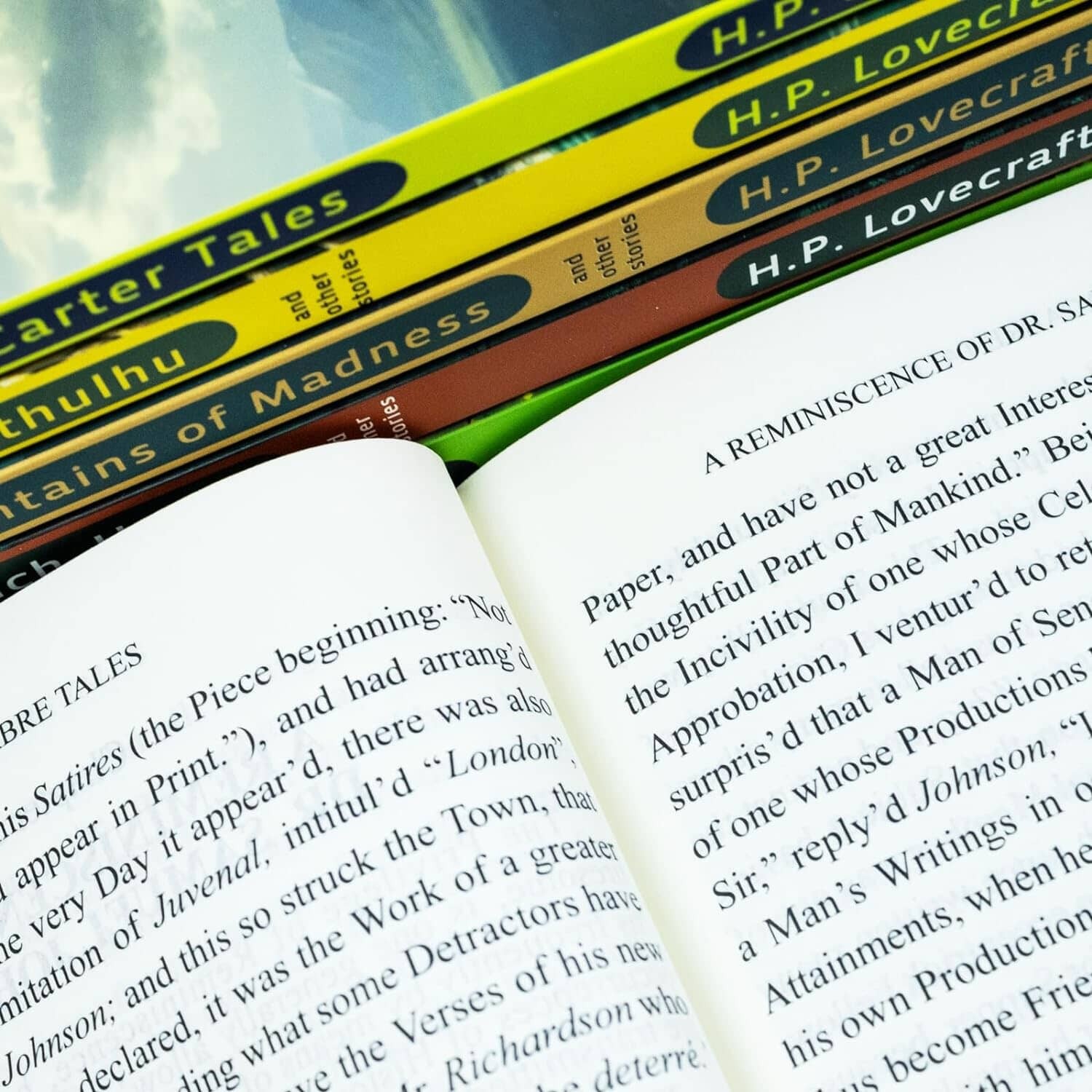 The H. P Lovecraft 6 Books Collection Set – Fiction – Paperback