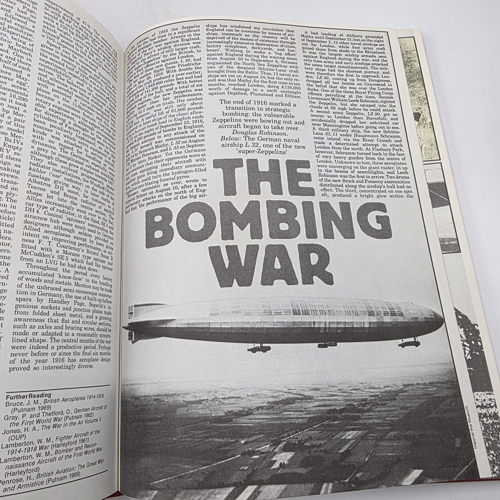 WarPlanes And Air Battles of World War 1 By Ure Smith Illustrated 1973 160 Pages