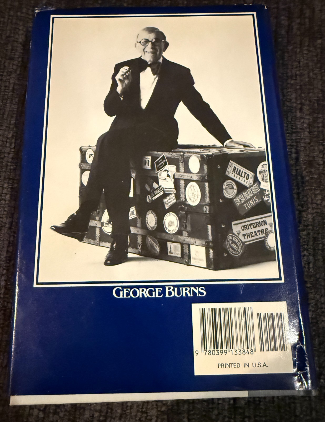 Gracie: A Love Story by George Burns 1988 1st Edition Hardcover