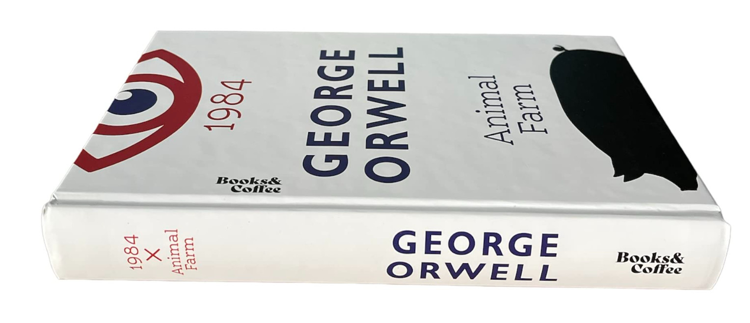 1984 & Animal Farm (2In1) by George Orwell — NEW—-HARDCOVER EDITION