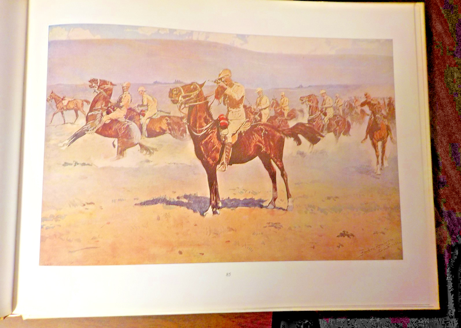 Frederick Remington by Rupert Matthews, HC, 12.25″x 9.5″