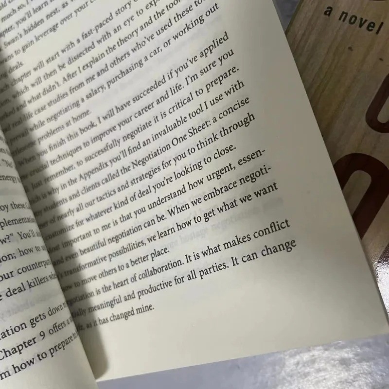 Never Split The Difference By Chris Voss Books In English for Adults Negotiation