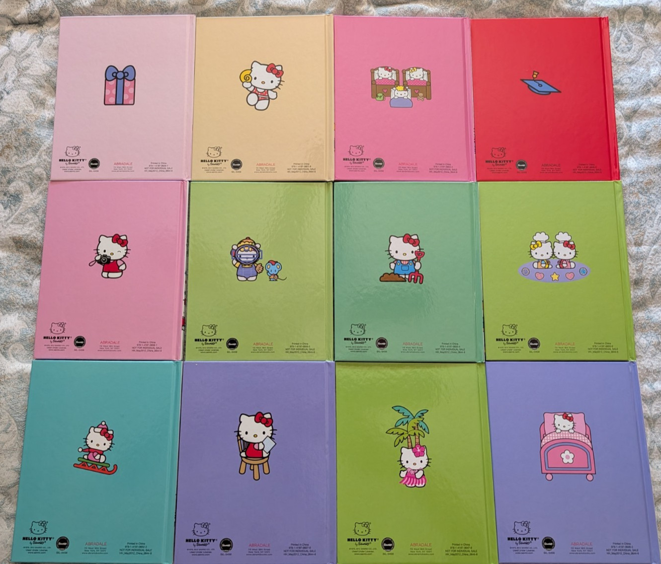 Hello Kitty Storybook Library Gift Box Set – Hardcover Set Of 12 Very Nice