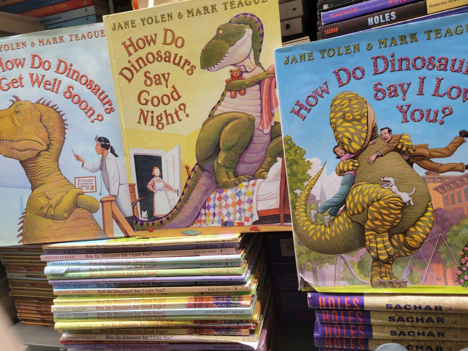 Lot of 5 How Do Dinosaurs Series Books PB & HC by Jane Yolen “RANDOM”