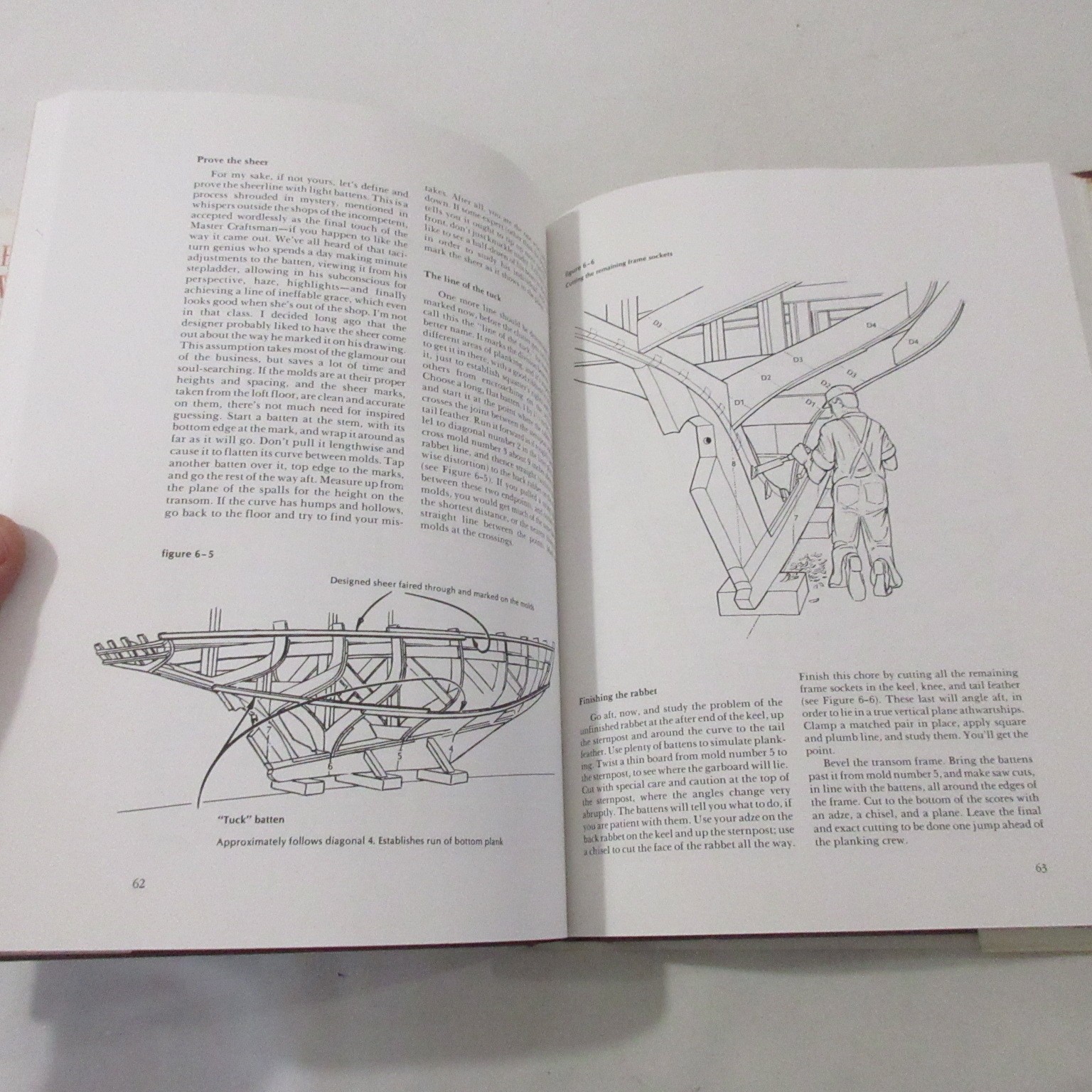 How to Build a Wooden Boat by David C. McIntosh Hardcover Illustrated Guide