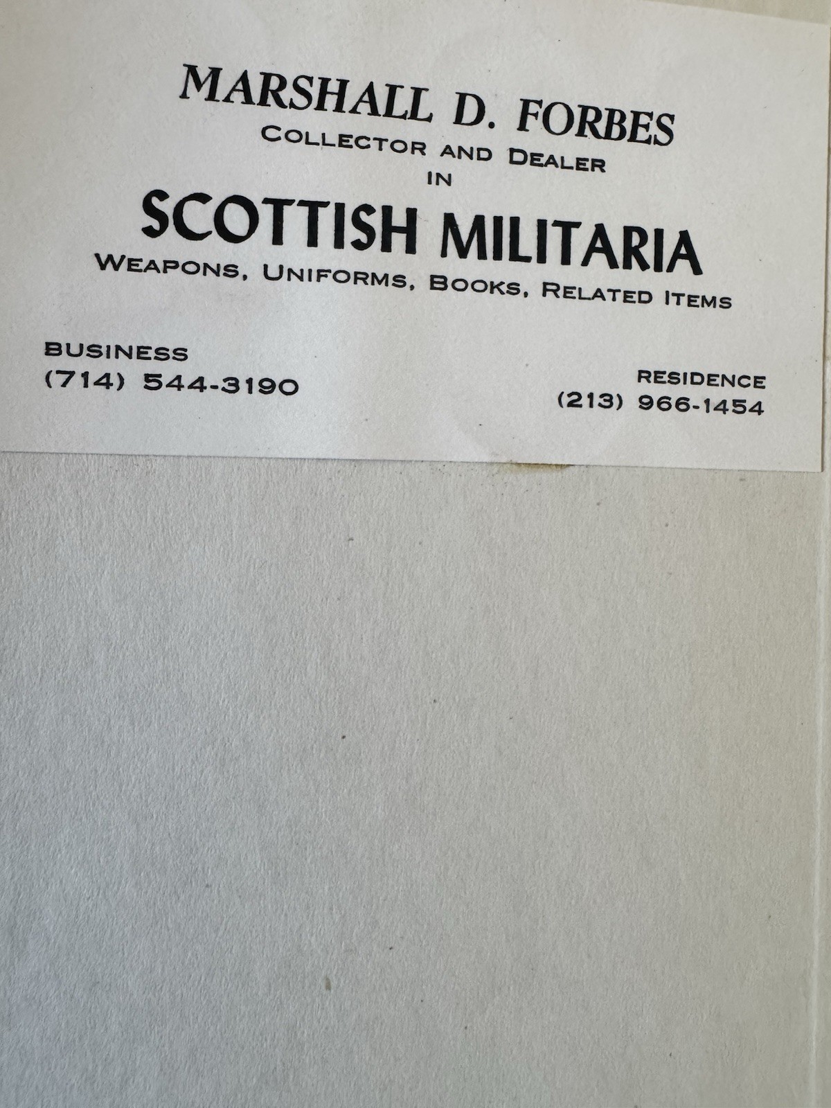 SWORD, LANCE AND BAYONET: Ffoulkes & Hopkinson Signed by Marshall Forbes