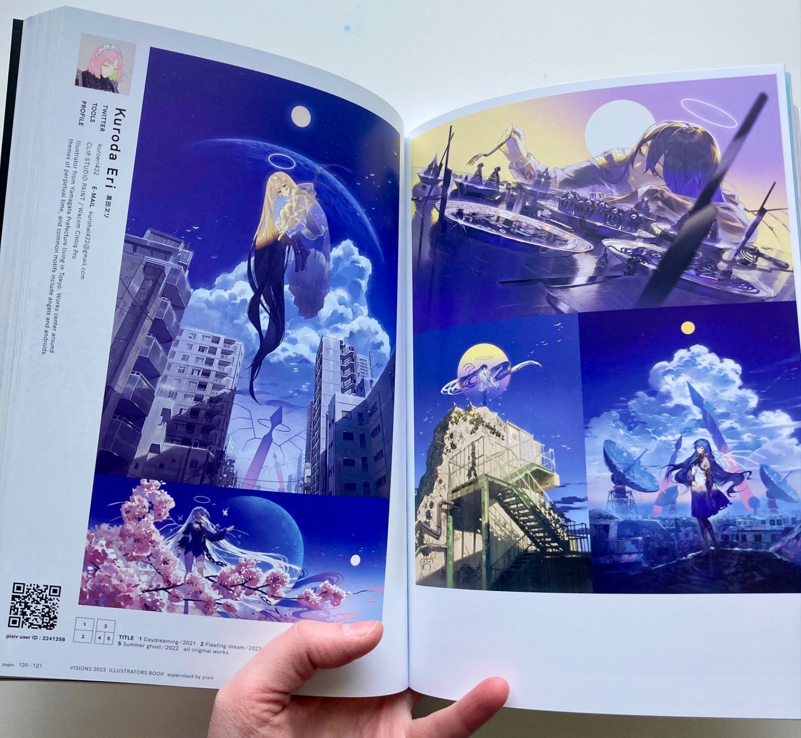 Pixiv Visions 2023 Illustrators Art Book Mika Pikazo English Japanese US Seller