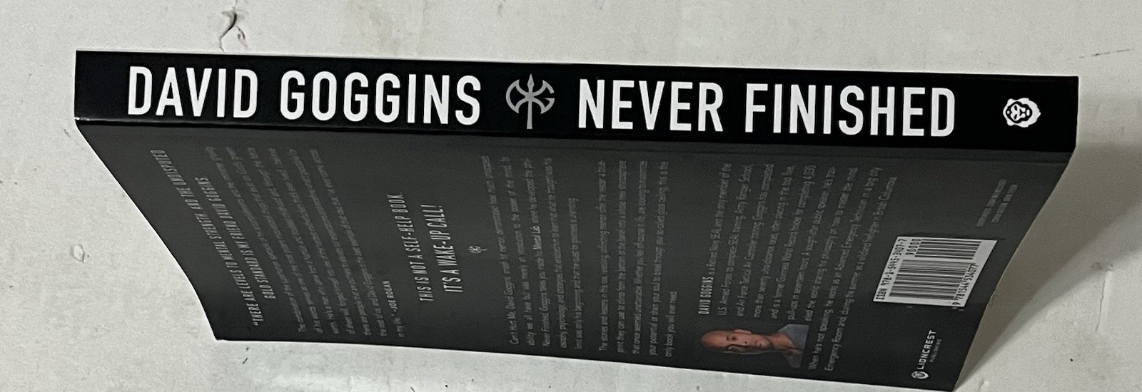 Never Finished by David Goggins (Paperback, 2022) VG+