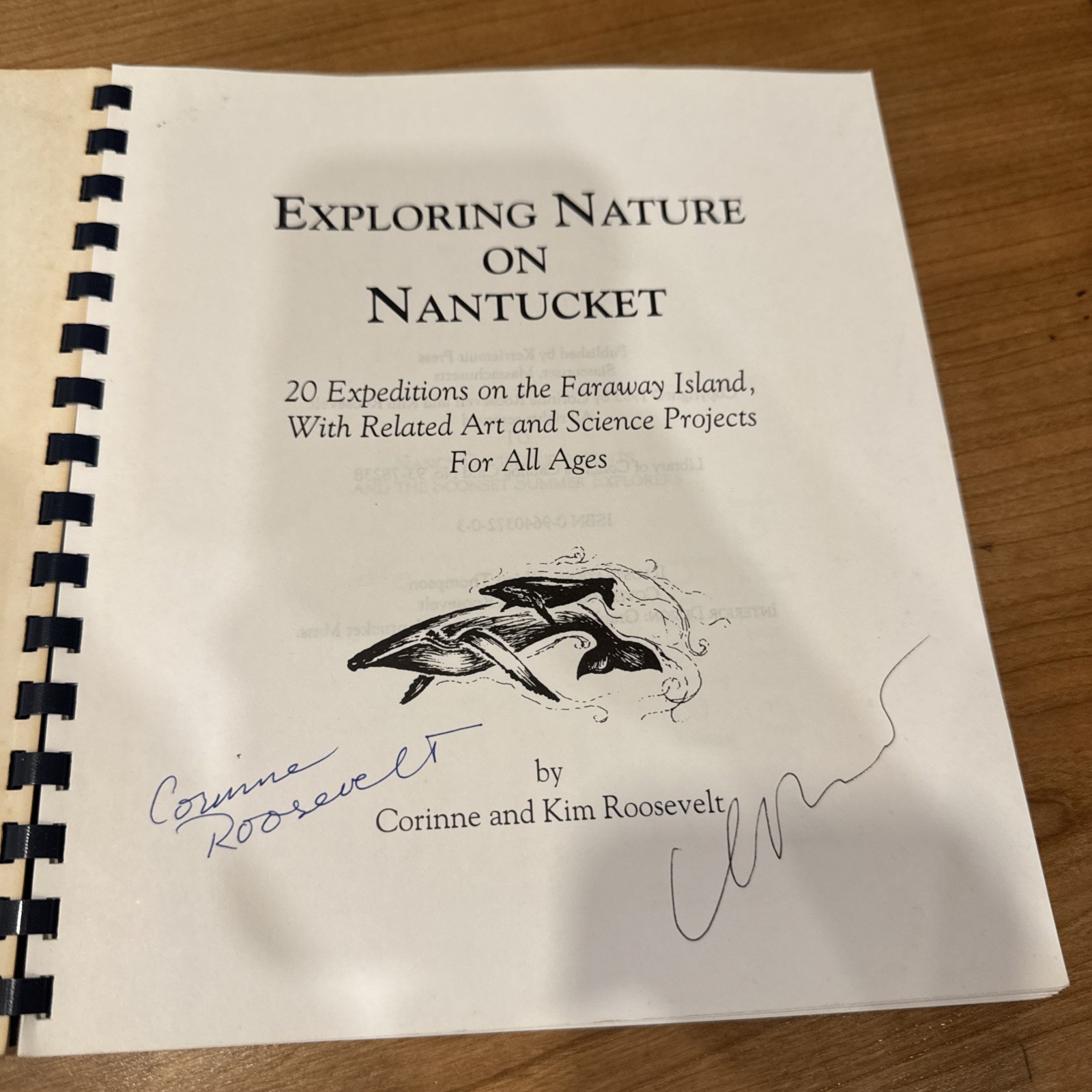 Rare Exploring Nature on Nantucket” by Corinne and Kim Roosevelt Signed 1993