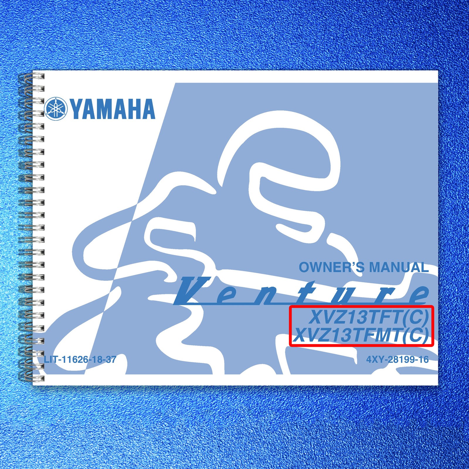 YAMAHA 2005 XVZ13TFT XVZ13TFMT Royal Star Venture Owners Manual – WIRE BOUND