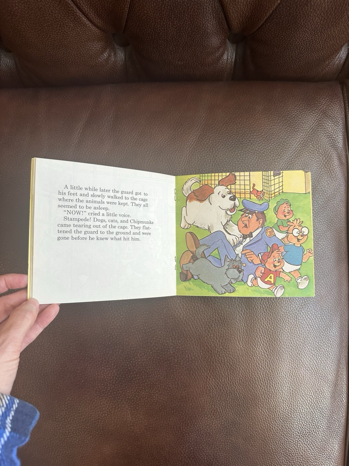 Vintage Alvin & The Chipmunks- The Chipmunk Story Paperback 1983