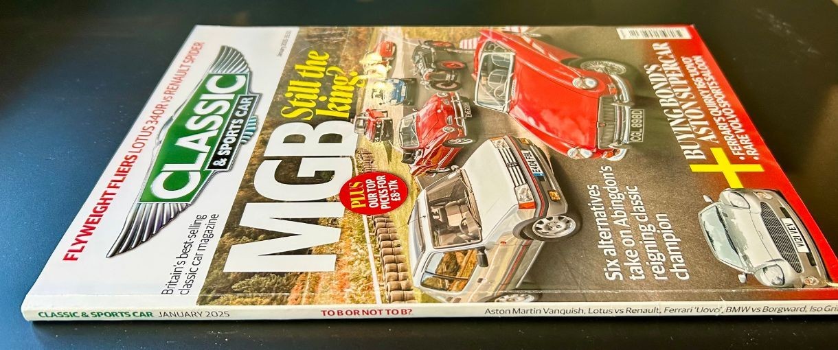 Classic & Sports Car Auto Magazine * January 2025 * MGB Still the King? and More