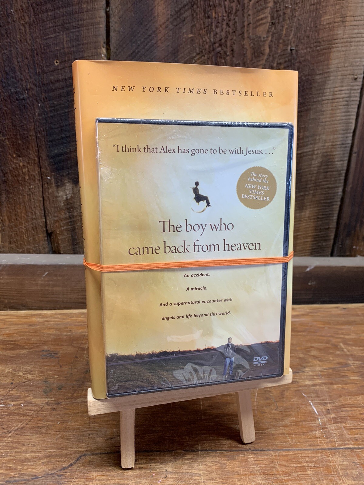 The Boy Who Came Back from Heaven Hardback Book with DVD Brand New
