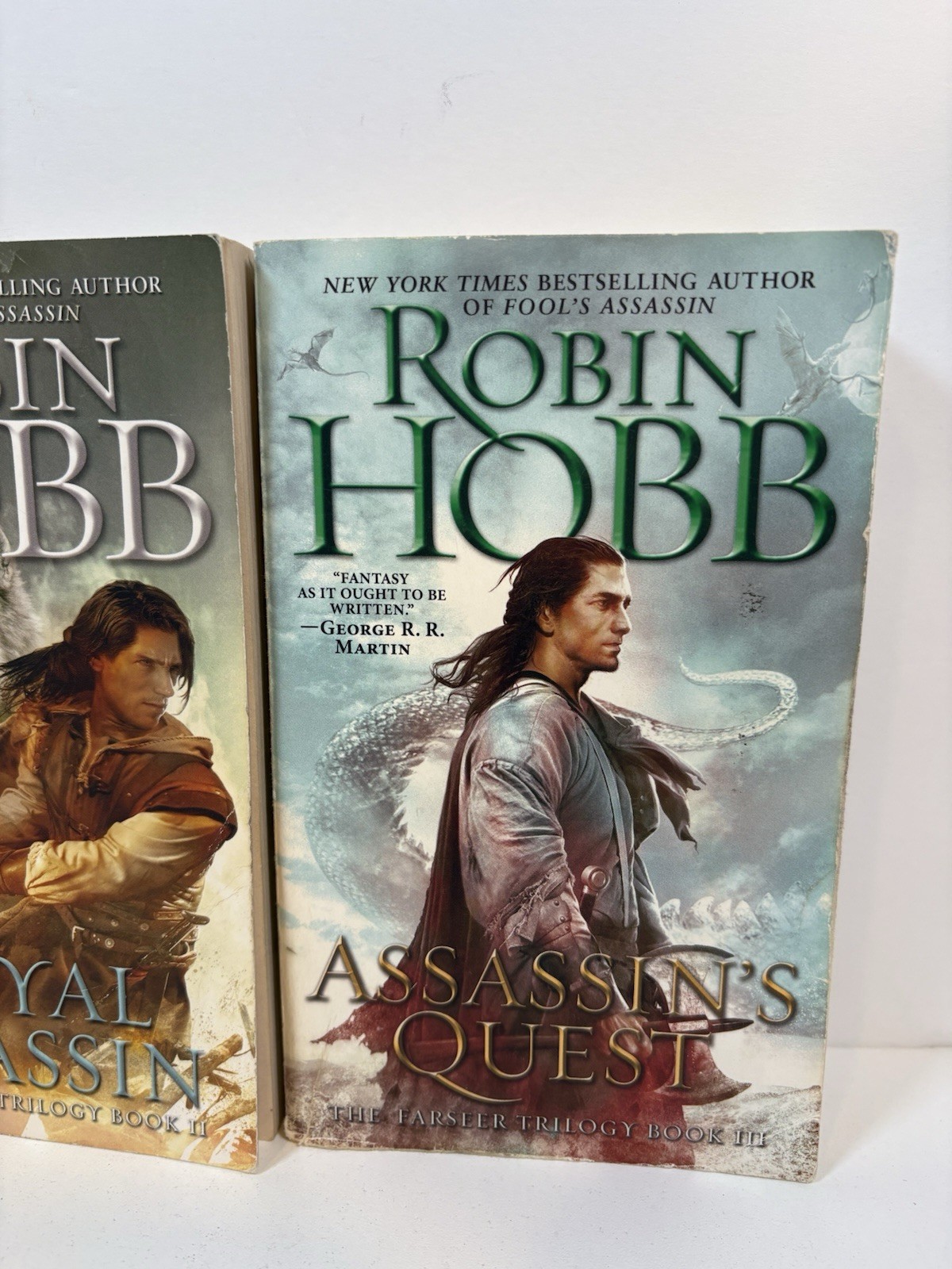 Robin Hobb Farseer Trilogy Assassin’s Apprentice Royal Assassin Quest Book 1-3