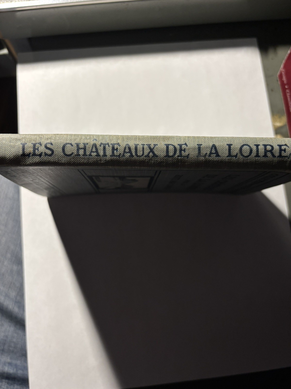 1912 FRENCH TRAVEL GUIDE HARD COVER BOOK 162 PAGES,LES CHATEAUX DE LA LOIRE